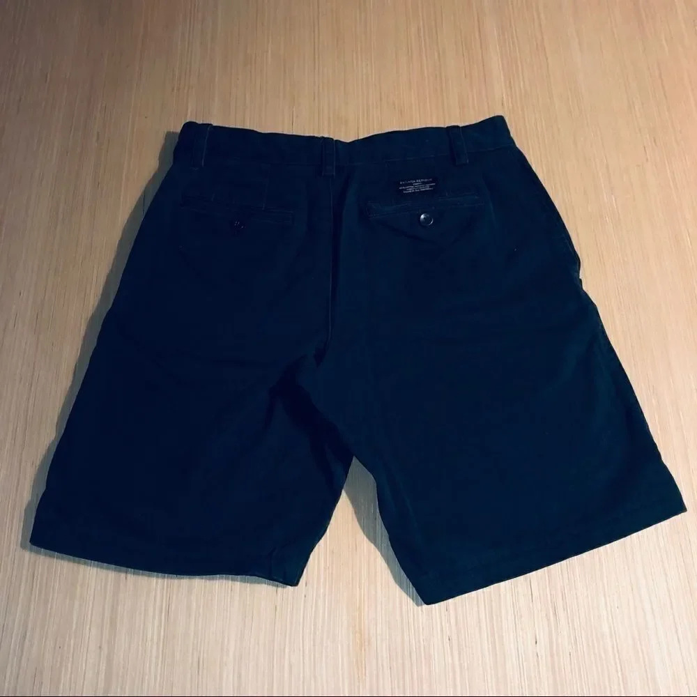 Men's Banana Republic Navy Blue Chino Shorts